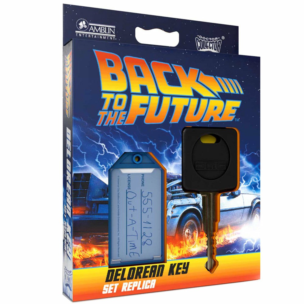 Model Cars | Doctor Collector Back To The Future Delorean Key Set 1/1 Scale Replica Model Cars Model Cars