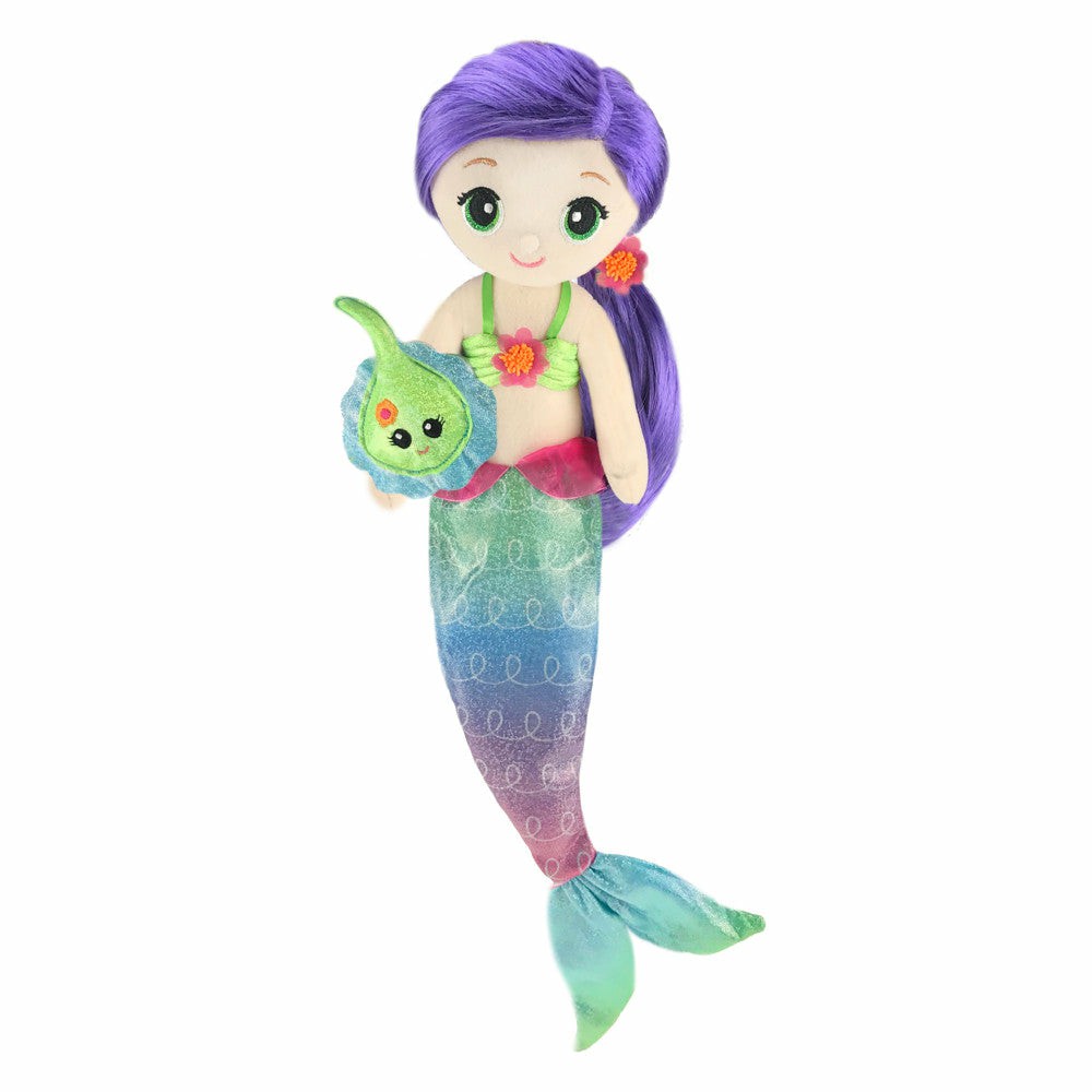 Stuffed Animals & Plush Toys | First And Main 18-Inch Mermaid Doll – Coraline With Purple Hair Baby & Toddler Toys Stuffed Animals & Plush Toys