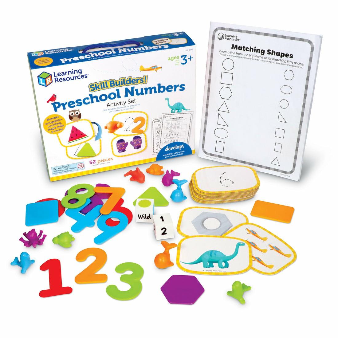 Preschool Education Toys & Activities | Learning Resources Skill Builders! Preschool Numbers – Educational Math Set Preschool Education Toys & Activities Preschool Education Toys & Activities