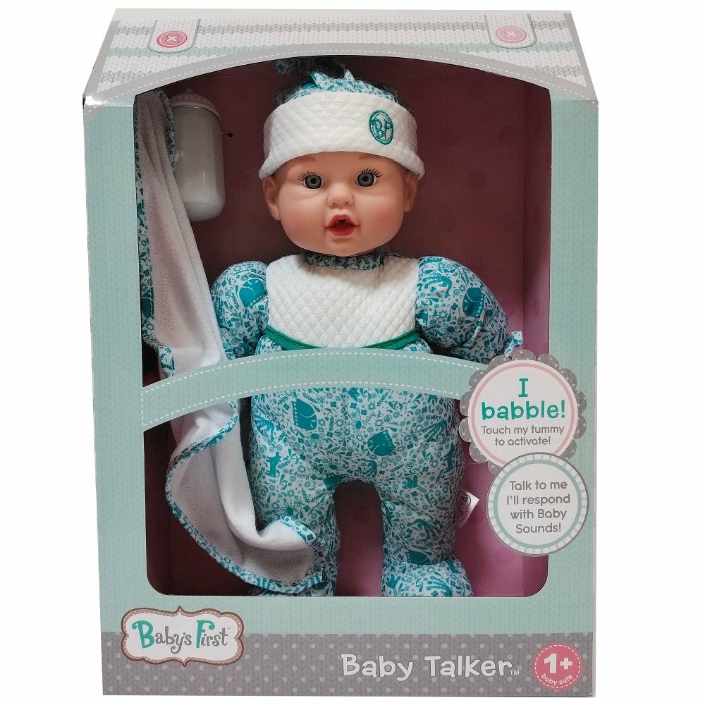 Interactive Dolls & Pets | Goldberger 15″ Baby’s First Baby Talker – Interactive Baby Doll Dolls & Stuffed Animals Interactive Dolls & Pets