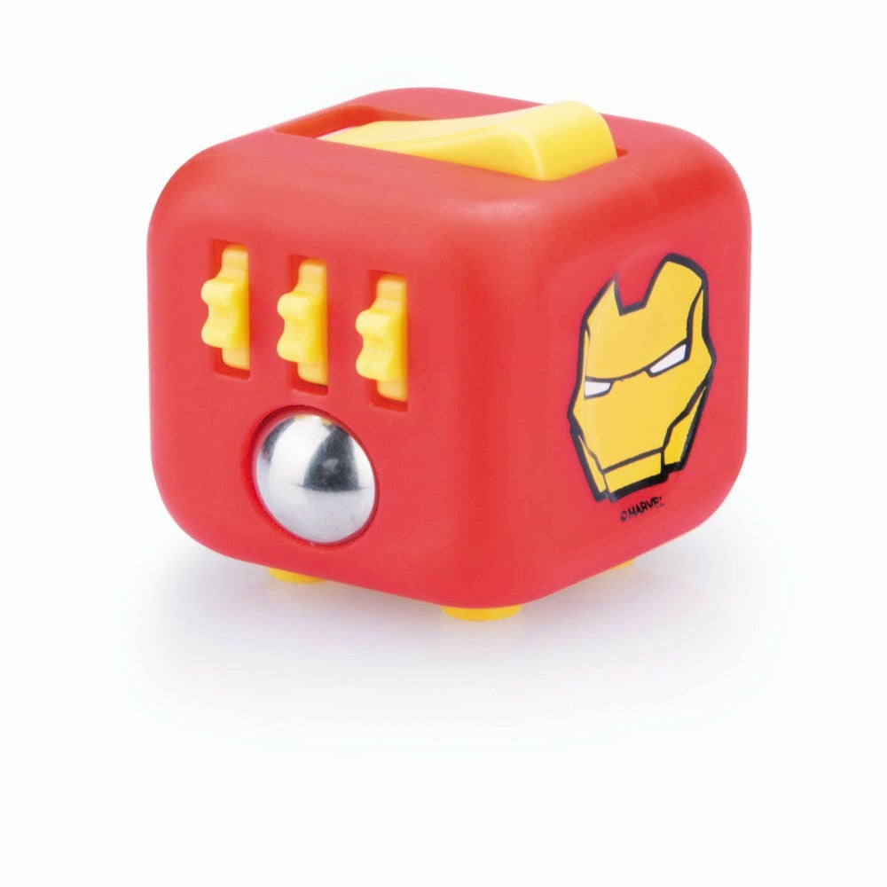 Marvel | Antsy Labs Marvel Iron Man Fidget Cube – Collector’s Desk Toy Action Figures & Playsets Marvel